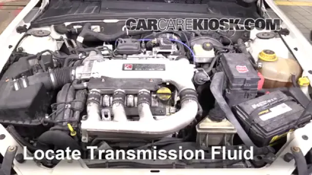 2005 Saturn L300 3.0L V6 Transmission Fluid Add Fluid